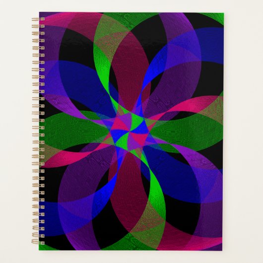 3D 2D Geometric Hybrid Spiral Planner Planer (Vorderseite)