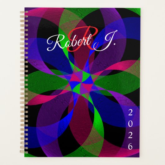 3D 2D Geometric Hybrid Spiral Planner Planer (Vorderseite)