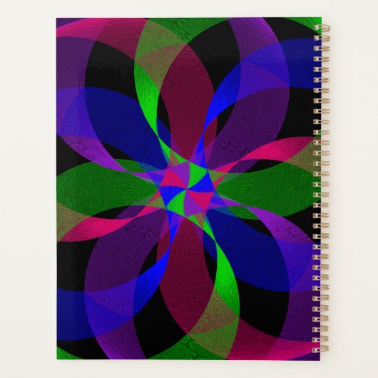 3D 2D Geometric Hybrid Spiral Planner Planer (Rückseite)