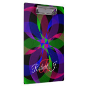 3D 2D Hybrid Geometric Clipboard Klemmbrett (Rechts)