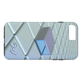 3D 3 Raster Case-Mate iPhone Hülle (Rückseite (Horizontal))