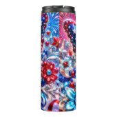 3D 4. Juli Schmetterling Thermosbecher (Rückseite)
