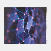 3D-Abbildung. Abstrakter Hintergrund, Verbindung Fleecedecke (Vorderseite (Horizontal))