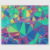 3D-Abbildung. Der abstrakte Hintergrund. Farbe Geschenkpapier (Flach)