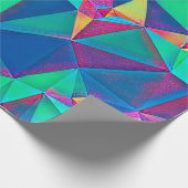 3D-Abbildung. Der abstrakte Hintergrund. Farbe Geschenkpapier (Ecke)