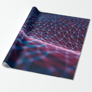 3D-Abbildung, geprägte Masche, die Praktikant dars Geschenkpapier