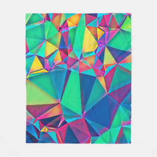 3D-Abbildung. Trendy abstrakter Hintergrund. Farbe Fleecedecke