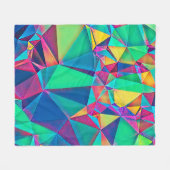 3D-Abbildung. Trendy abstrakter Hintergrund. Farbe Fleecedecke (Vorderseite (Horizontal))