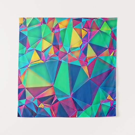 3D-Abbildung. Trendy abstrakter Hintergrund. Farbe Wandteppich (Vorderseite)