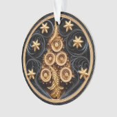 3d Abkühlungseffekt Tree und Sterne Ornament (Vorderseite)