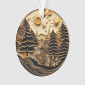 3d Abkühlungseffektwald Ornament (Vorderseite)