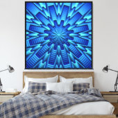 3D Abstrakt Art. 1A Leinwanddruck (Insitu (Schlafzimmer))