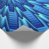 3D Abstrakt Art 1A Wrapping Paper Geschenkpapier (Ecke)