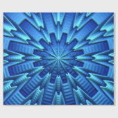 3D Abstrakt Art 1A Wrapping Paper Geschenkpapier (Flach)