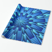3D Abstrakt Art 1A Wrapping Paper Geschenkpapier (Ungerollt)