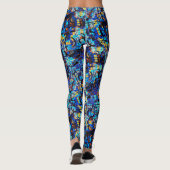 3D Abstrakt Art. 23 Leggings (Rückseite)