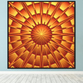 3D Abstrakt Art. 2A Leinwanddruck (Insitu (Holzboden))