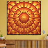 3D Abstrakt Art. 2A Leinwanddruck (Insitu (Wohnzimmer))