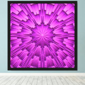 3D Abstrakt Art. 3 Leinwanddruck (Insitu (Holzboden))