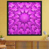 3D Abstrakt Art. 3 Leinwanddruck (Insitu (Wohnzimmer))