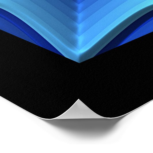 3D Abstrakt Art. 4-8 Bildoptionen Plakate (Ecke)