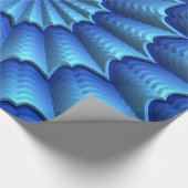 3D Abstrakt Art. 4 Abpackpapier Geschenkpapier (Ecke)