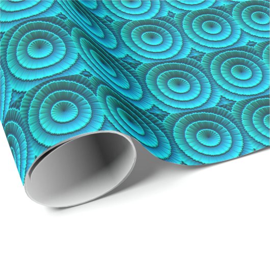 3D Abstrakt Art. 8 Geschenkpapier (Rolleneckpunkt)