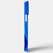 3D Abstrakt in grün blau lila Case-Mate iPhone Hülle (Rückseite / Rechts)