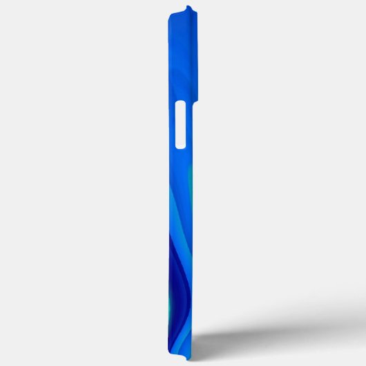 3D Abstrakt in grün blau lila Case-Mate iPhone Hülle (Rückseite / Rechts)