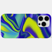 3D Abstrakt in grün blau lila Case-Mate iPhone Hülle (Rückseite (Horizontal))