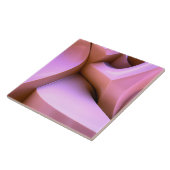 3D abstrakt rosa Kachel (Seite)