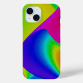 3D Abstrakte Regenbogenkunst Case-Mate iPhone Hülle (Rückseite)