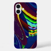 3D Abstrakte Regenbogenkunst Case-Mate iPhone Hülle (Rückseite)