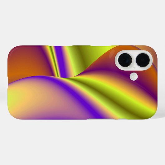 3D Abstrakte Regenbogenkunst Case-Mate iPhone Hülle (Rückseite (Horizontal))