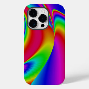 3D Abstrakte Regenbogenkunst Case-Mate iPhone 14 Pro Hülle