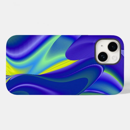 3D Abstrakte Regenbogenkunst Case-Mate iPhone Hülle (Rückseite (Horizontal))