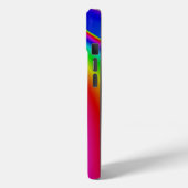 3D Abstrakte Regenbogenkunst Case-Mate iPhone Hülle (Rückseite / Links)