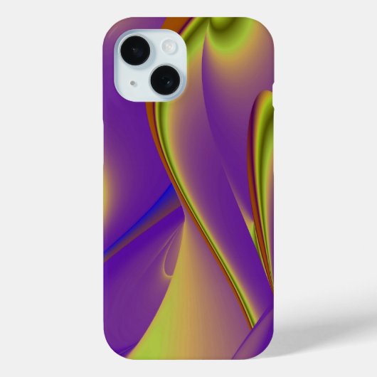 3D Abstrakte Regenbogenkunst Case-Mate iPhone Hülle (Rückseite)
