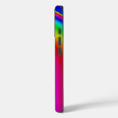 3D Abstrakte Regenbogenkunst Case-Mate iPhone Hülle (Rückseite / Links)