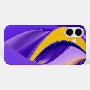 3D Abstrakte Regenbogenkunst iPhone 16 Plus Hülle