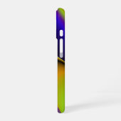 3D Abstrakte Regenbogenkunst iPhone 16 Hülle (Linke Seite)