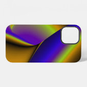 3D Abstrakte Regenbogenkunst iPhone Hülle (Rückseite (Horizontal))