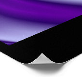 3D Abstrakte Regenbogenkunst Poster (Ecke)