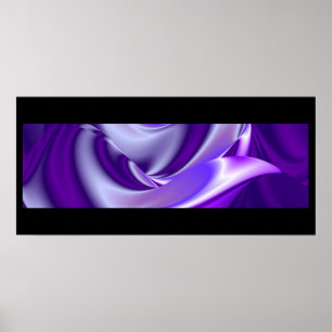 3D Abstrakte Regenbogenkunst Poster