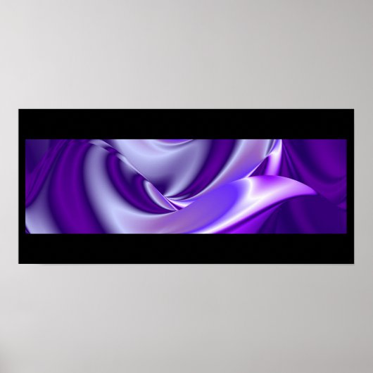 3D Abstrakte Regenbogenkunst Poster (Vorne)