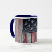 3D American Flag Tasse (Vorderseite Links)