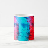 3d anaglyph effect. Covid-mutants. David Apollo. G Kaffeetasse (Mittel)