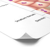 3D Anatomie des Epidermis Poster (Ecke)