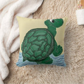 3D Animated Turtle Kissen (Decke)