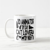 3D-Animator liebt Katzen Kaffeetasse (Links)